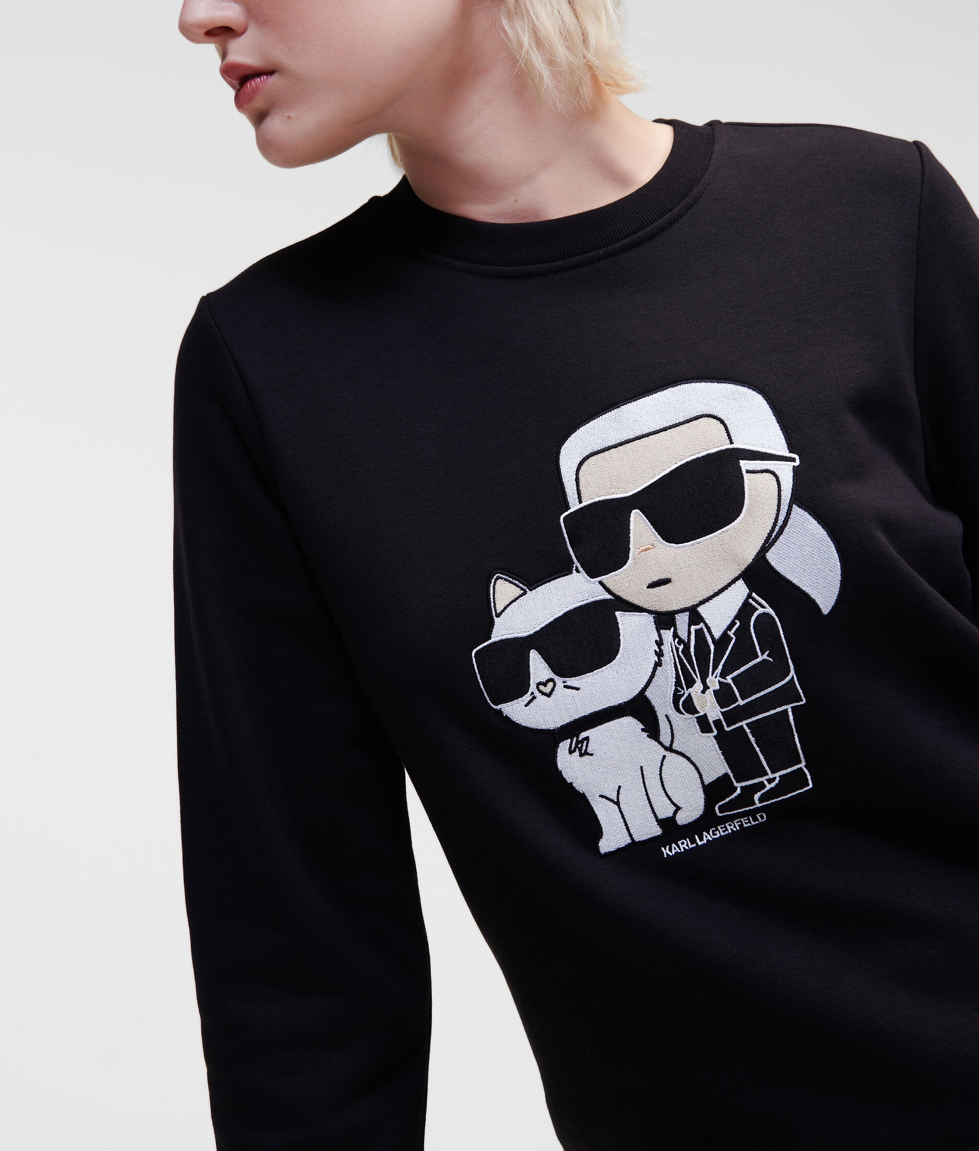 (image for) Word Of Mouth KARL IKONIK KARL & CHOUPETTE SWEATSHIRT